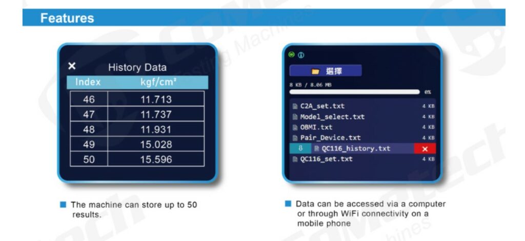 MÁY ĐO ĐỘ BỤC QC-116D