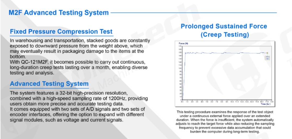 MÁY ĐO LỰC NÉN THÙNG QC-121M2F