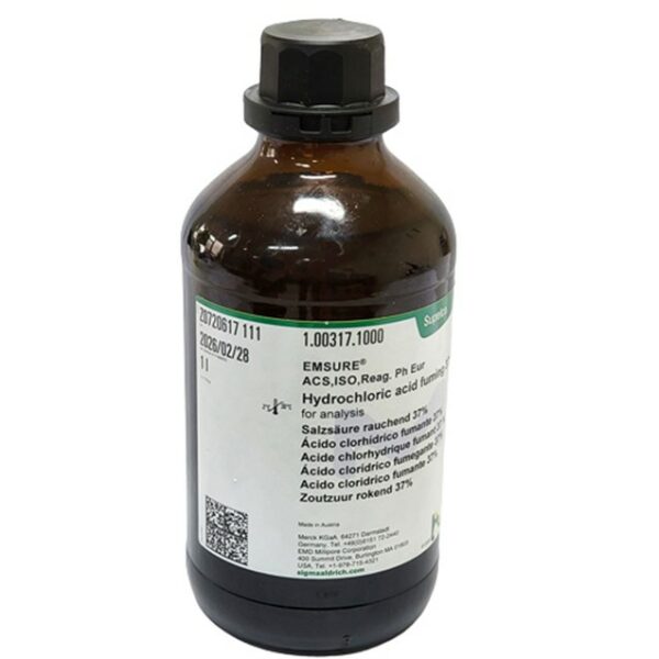 Hóa Chất Hydrochloric Acid Fuming 37% Merck 100317 - Image 2